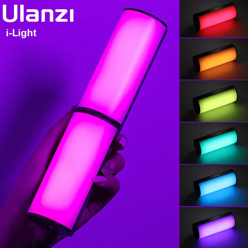 Миниатюрная ручная светодиодная RGB-лампа Ulanzi 2500-9000K освещение для фотосъемки