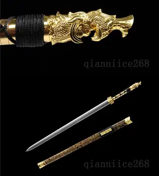 

42‘ DRAGON SAYA 1095 CARBON STEEL SHARP CHINESE Phoenix HAN SWORD