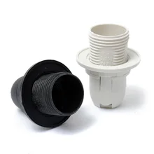 ZLinKJ NEW Edison Screw ES E14 M10 Light Bulb Lamp Holder Pendant Socket & Lampshade Collar High Quality 250V 2A(China)