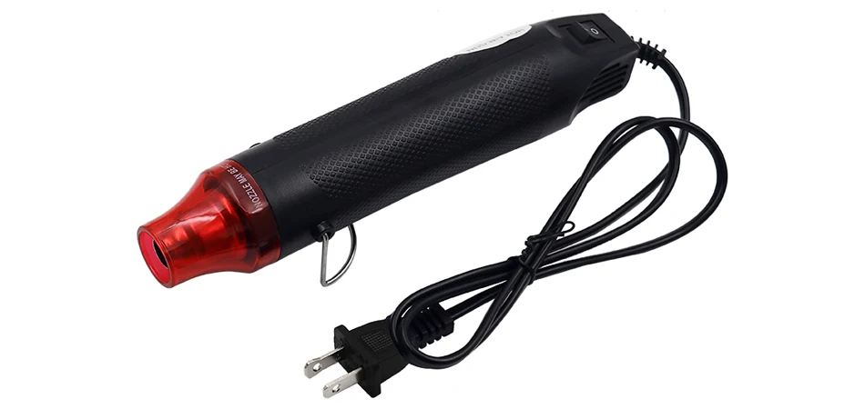 DIY Using 110V  Heat Gun Electric Power tool hot air 300W Temperature Gun with Supporting Seat Shrink Plastic DIY Tool