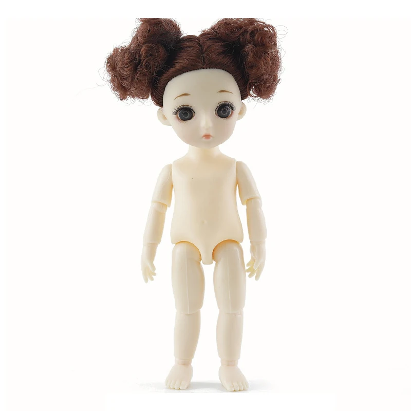 13 подвижных Соединенных 16 см куклы игрушки BJD кукла для девочек и мальчиков голый обнаженный тело модные куклы игрушки для девочек подарок