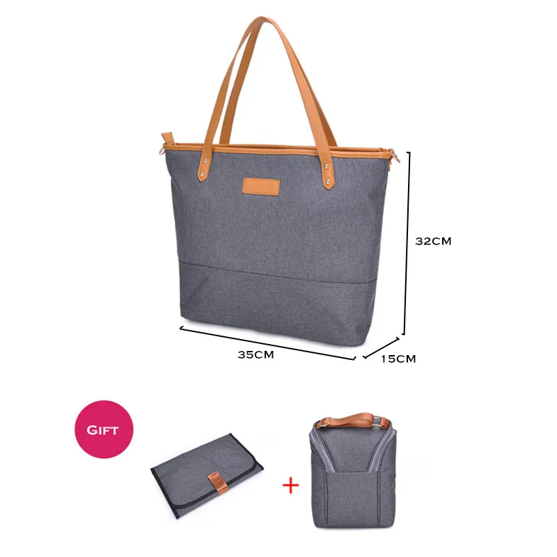 Large Capacity Diaper Bag Baby Maternity Nappy Bag Mummy Daddy Backpack Milk Bottle Bag Maternal Pocket