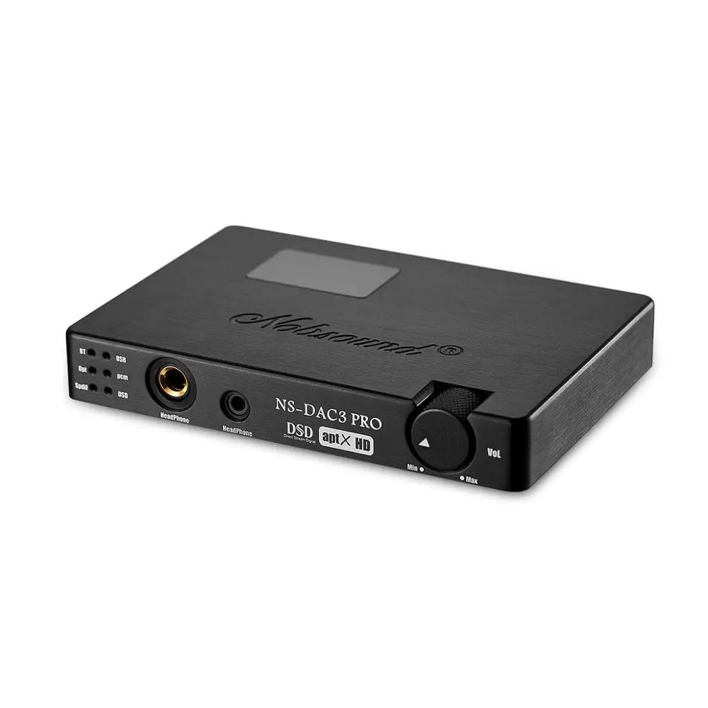 Douk audioMini ES9038 XMOS коаксиальный Оптический CSR8675 Bluetooth 5,0 APTX-HD USB Dop DAC усилитель для наушников цифровой аналоговый преобразователь - Цвет: Черный