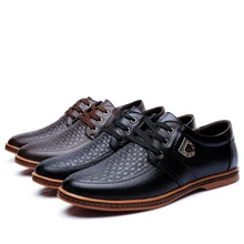 Мужская обувь из волокнистой кожи; мужская обувь на шнуровке; деловая обувь для работы на открытом воздухе; Взрослые Мокасины; Мужская обувь; Chaussure Home