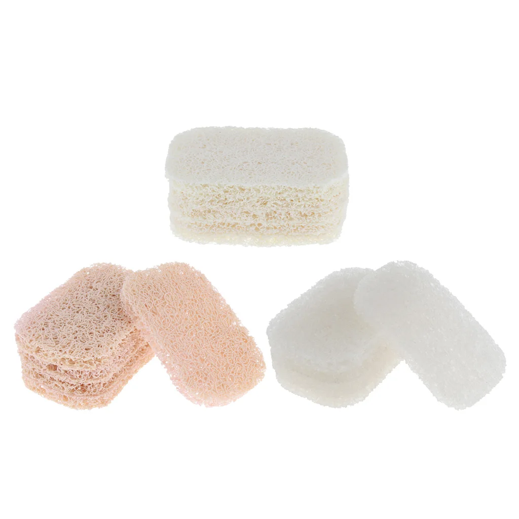 Pack of 5pcs Bathroom Shower Soap Bar Saver Lift Holder Dish Sponge Rack Tray Organizer for Bathroom Kitchen Home Hotel Office