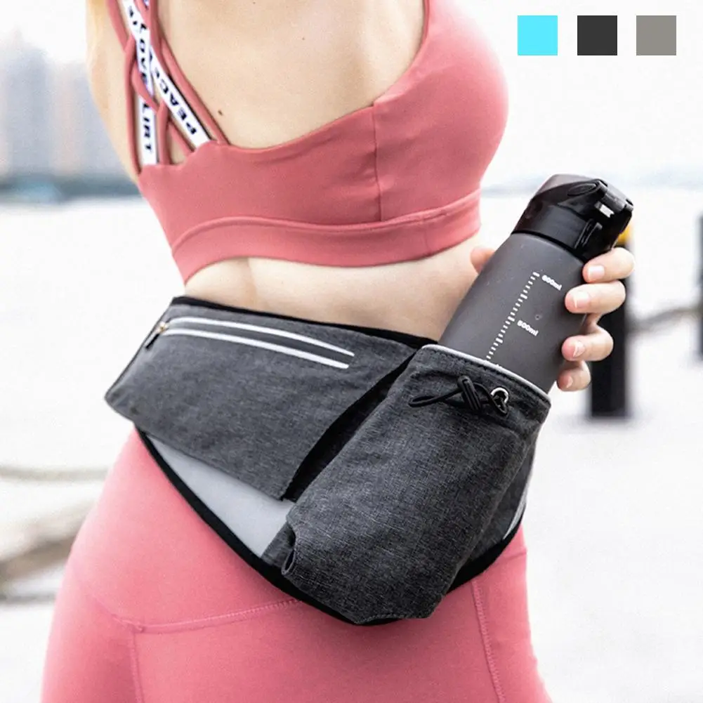 Sports Waist Packs for Running Water Belt Marathon Hydration Package