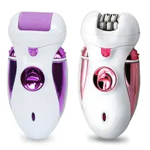 4 в 1 перезаряжаемый Эпилятор безболезненный электрический эпилятор с триммером США/ЕС