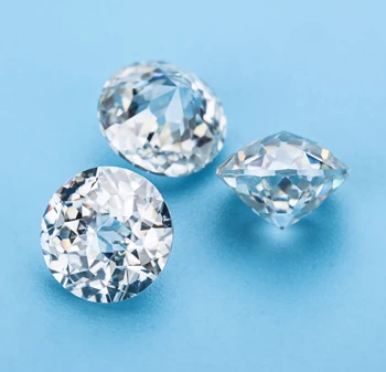 

STARSGEM Test Pass Positive Top Quality EF 6.5mm Jubilee VVS Moissanite Gemstone