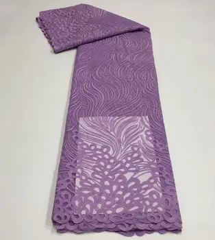 

High Quality African Tulle Lace Fabric Nigerian Milk Silk Lace For France Mesh Lace Fabric For Party Wedding Dress