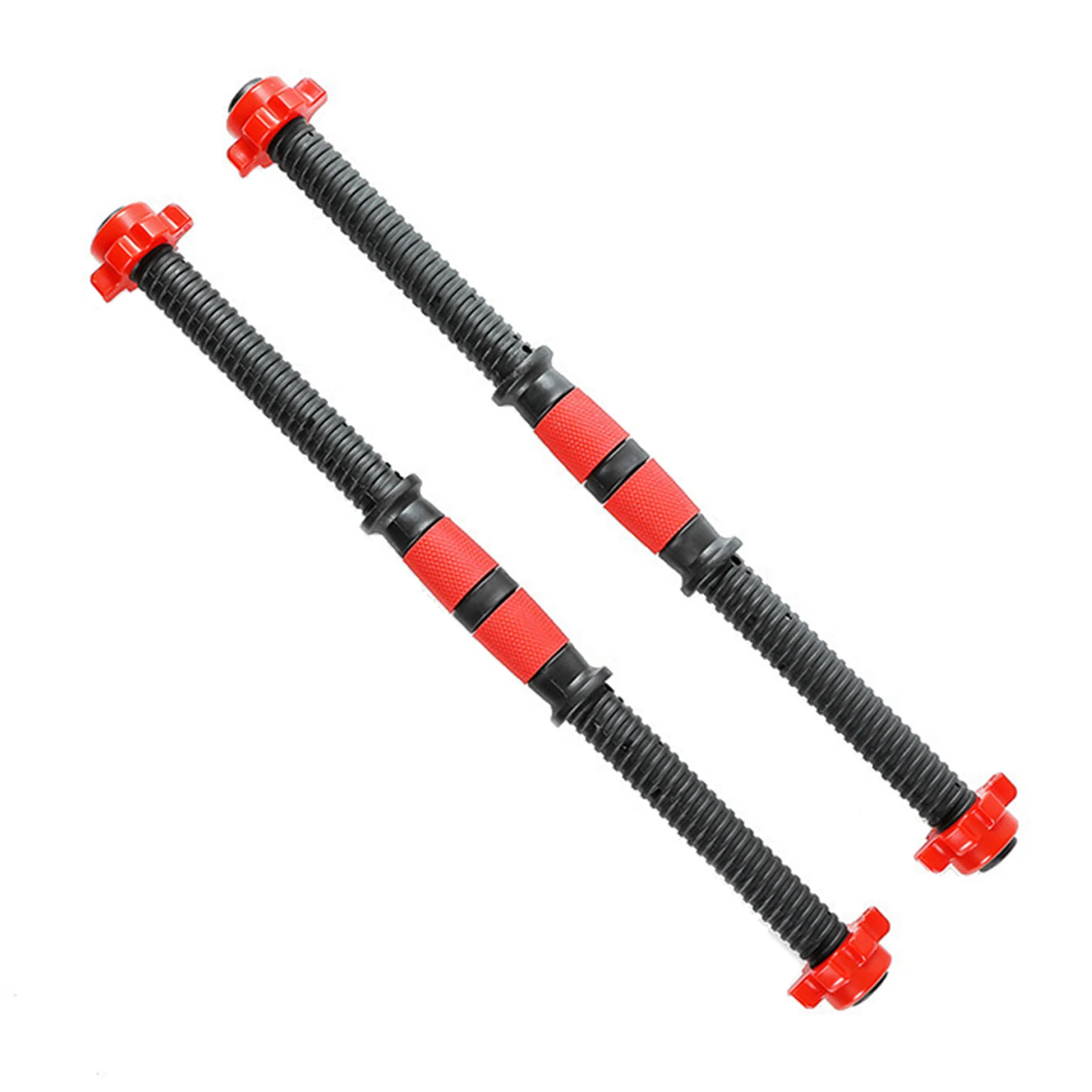 2pcs Umbbell Bars Durable Prime Dumbbell Handle Barbell Handle Dumbbell Bars For Workout Training Gym Weightlifting Training