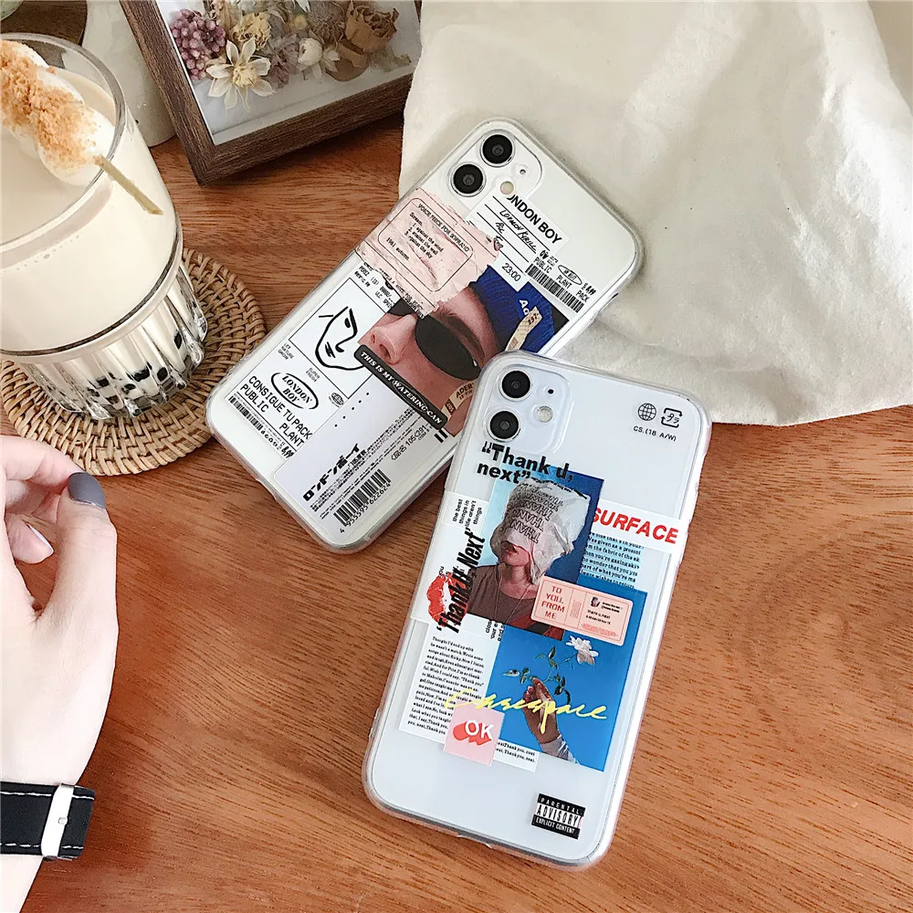 Cartoon boy Camera protective Silicone Case For iPhone 11 Pro Max XS XR X Phone Slim Translucent Soft Silicon Ultra-thin Cover | Мобильные