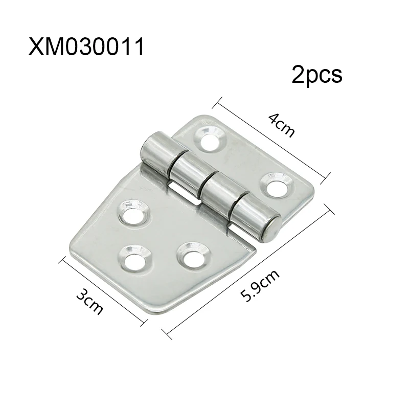 2 шт лодка яхта морской флеш дверные петли 316L нержавеющая сталь петли лодка аксессуары морской - Цвет: XM030011