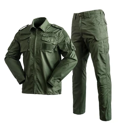 2021 Men's Camouflage Combat Tactical Army Airsoft Military Uniforms Camouflage College Military Training Men Costume