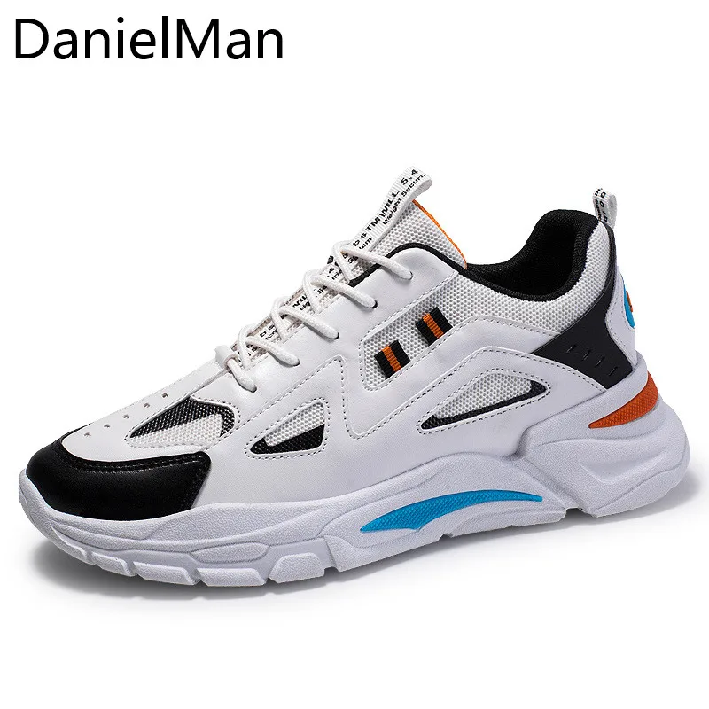 DanielMan Spring Autumn Hip Hop Sneakers Men Shoes Waterproof Breathable Male Walking Footwear Warm Work for 189 | Обувь