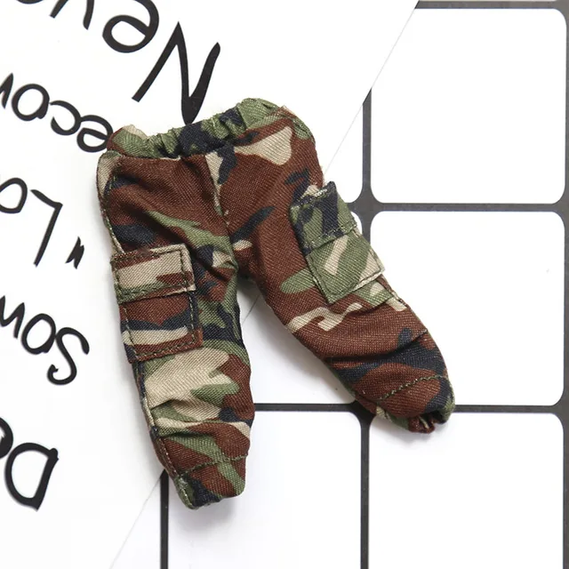 New OB11 Bjd Doll Clothes Jungle camouflage pants Pant for ob11,obitsu11,Molly, 1/12bjd doll accessories Clothing bjd T-shirt 6