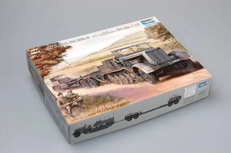 Набор моделей Trumpeter 1/72 07275 Sd. KFZ. 9 Half-track & Sd.Ah.116 |