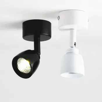 

Dimmable LED Wall Lamps 360° Rotating Adjust LED Spot lights 5W7W10W AC85~265V LED Ceiling Down lights Background Wall Lighting