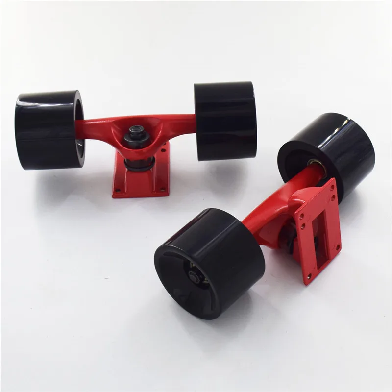 5inch Skateboard Trucks 4 82A PU Skate board Wheels ABEC7 Bearing Long