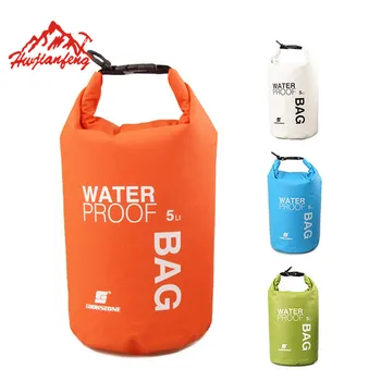 

Outdoor River Rafting Waterproof Bags Mesh Folder Swimming Water Swimming Beach Sports Tote Bucket Bag Storage Pocket Cover 5L
