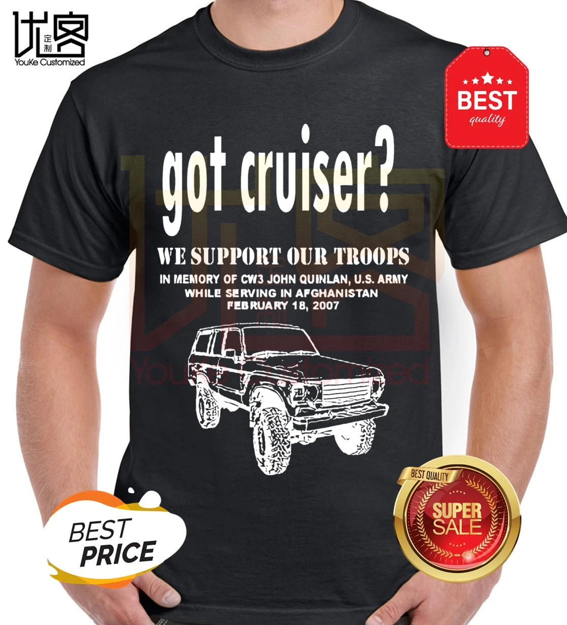 FJ60 Toyo Land Cruiser T ShirtNew 2020 Hip Hop Men And Men Brand