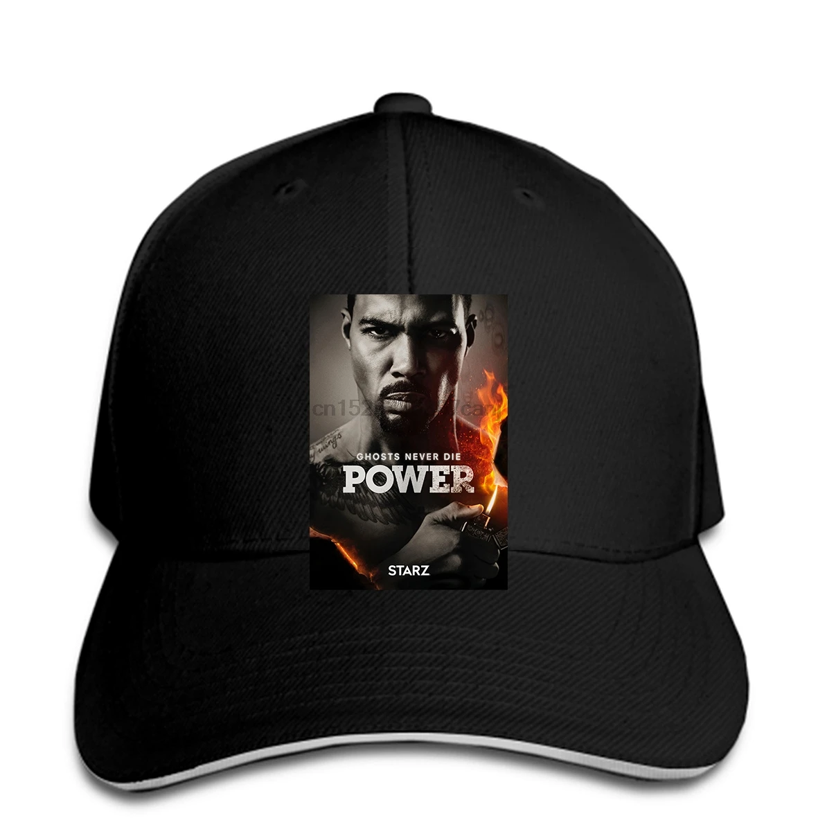 Бейсбольная кепка New power Ghost tv Series с принтом