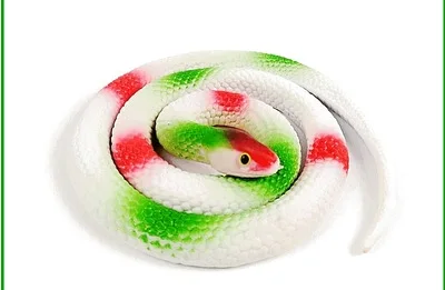 Modele Doux Silcone Serpent Blanc Serpent Enfants Jouet Serpent Petit Serpent Blanc Dame Vert Serpent Legende Film Et Television Accessoires Anim Aliexpress