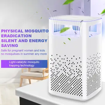 

2020 Portable USB Mosquito Killer Home Indoor Mosquito Repellent LED 360° Full Mosquito Trap 10CM*18CM