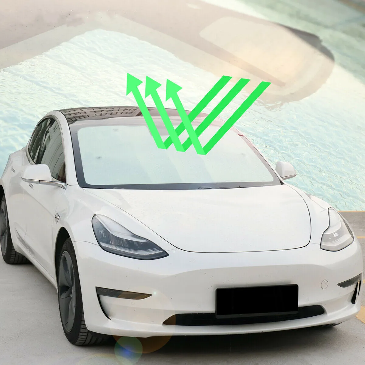 Автомобильная Солнцезащитная шторка козырек на лобовое стекло крышка переднего заднего окна защитный чехол Защита для Tesla модель 3