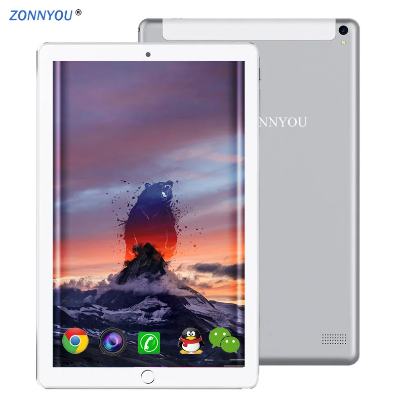 

10.1 inch Tablet PC Android 8.0 4g/3G Phone Call 6GB/128GB Octa Core Wi-Fi Bluetooth Dual SIM 2.5D Steel Screen Support Tablet