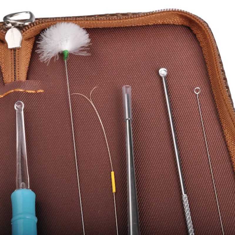 

Ear Cleaning Tool Suit 11 Battery Ear Cleaning Earpick Ear Cleaning Useful Product Send Pieces Cotton Swab Ear Amplifier