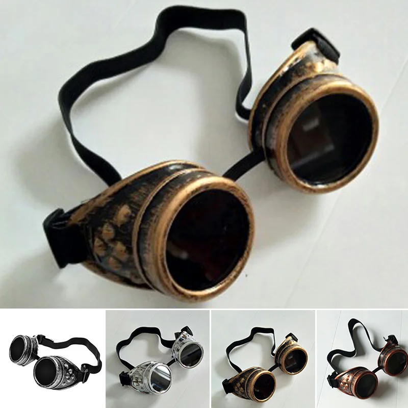 Welding Cutting Welders Industrial Safety Round Goggle Steampunk Goggles Cosplay