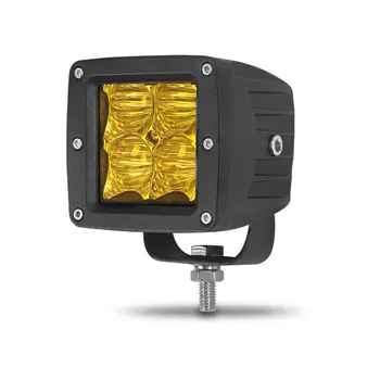 

Set LED Work Light Truck Flood Waterproof Replacement Parts UTV 2Pcs Amber 12W