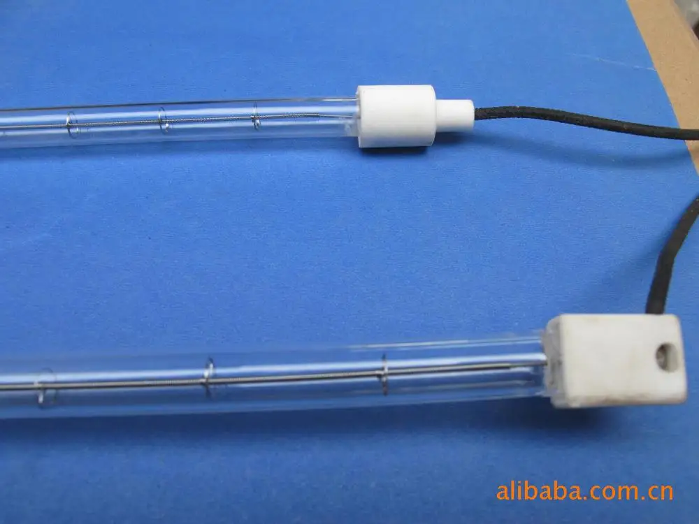 transparent glass heater quartz resistance heating element halogen heater  tube 400w - AliExpress