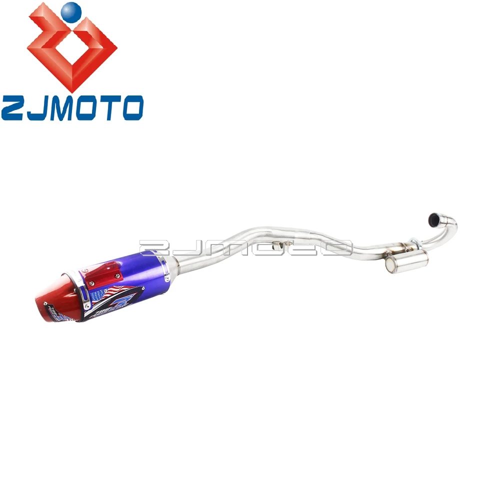 Мото Кроссовый полный глушитель выхлопной системы для Honda CRF150F CRF230F CRF 150 230 2003- грязи велосипед выхлопной трубы глушителя