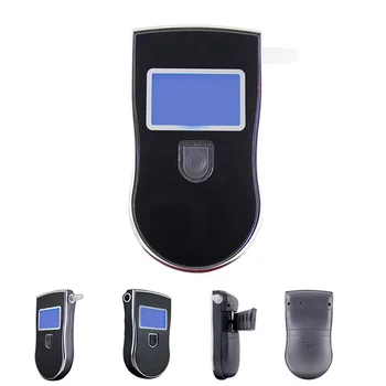 

Professional Alcohol Tester Police LCD Display Digital Breath Quick Response Breathalyzer for the Drunk Drivers alcotester AT818