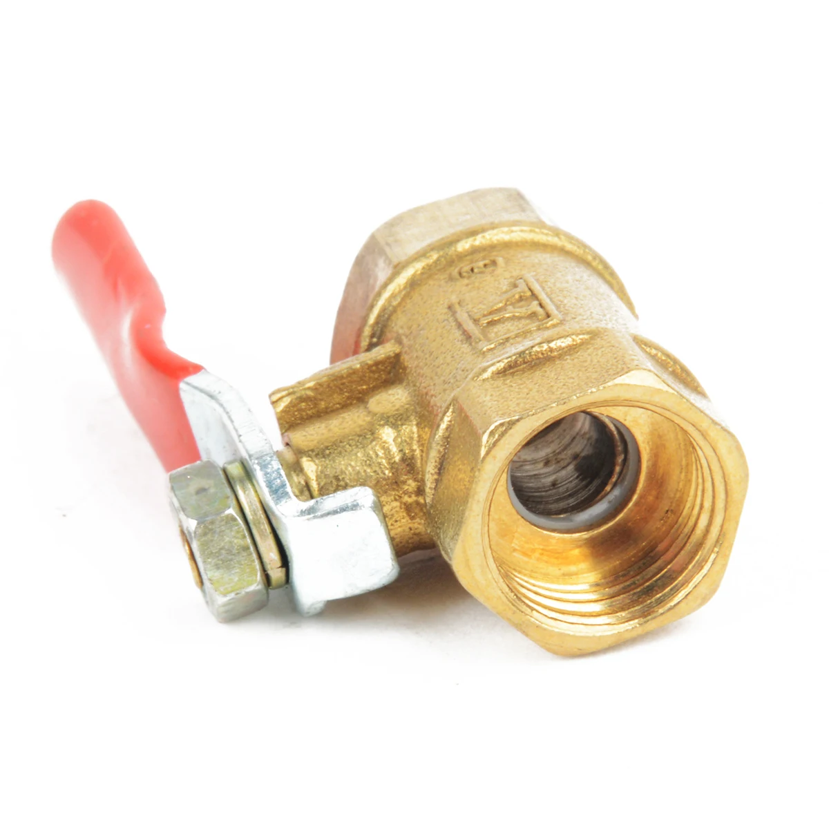 Brass Mini Shut Off Ball Valve 1/4'' PT 13mm Female To Female Threaded Air Water Oil Flow Control Plumbing Fitting Brass Mini Shut Off Ball Valve 1/4'' PT 13mm Female To Female Threaded Air Water Oil Flow Control Plumbing Fitting