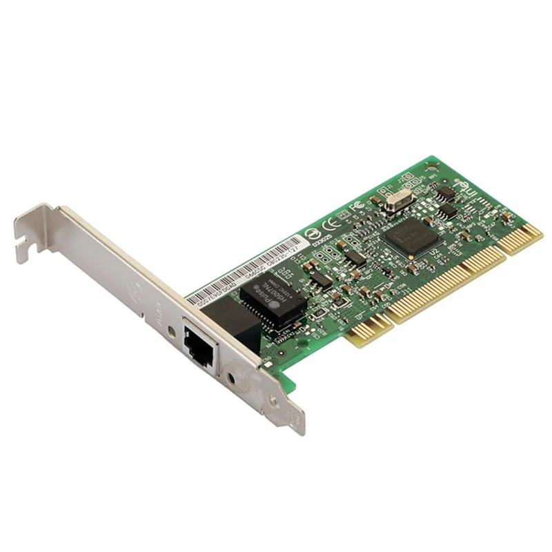 Intel 82541 PCI Ethernet Gigabit RJ45 LAN Карта 10/100/100 Мбит/с пк сетевой интерфейс карта высокого качества PC сетевой адаптер