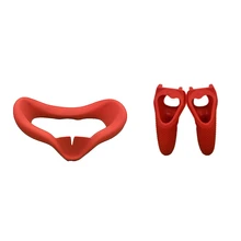FFYY-3Pcs маска для глаз комплект для Oculus Quest VR гарнитура анти-пот унисекс анти-утечка светильник блокирующий Мягкий силиконовый чехол для глаз
