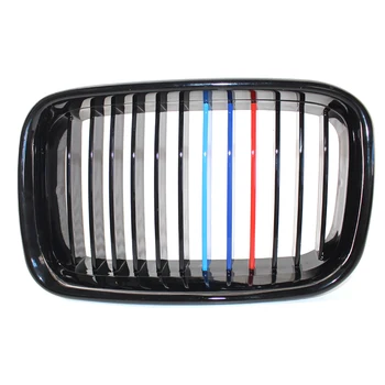 

For BMW 1Pair Car Front Air Intake Grill Grille Bumper Kidney Grille for BMW E36 318i 320i 325i 1997-1998 Car Accessories