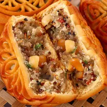 Cinco core lua bolo cantonês estilo preto gergelim recheios combinação, embalagem independente, vários sabores, handm tradicional