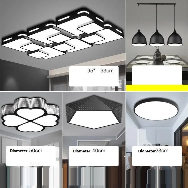 Светильник Промышленный Декор плафон потолочный светильник plafonnier lampara де techo plafondlamp гостиная светодиодный потолочный светильник