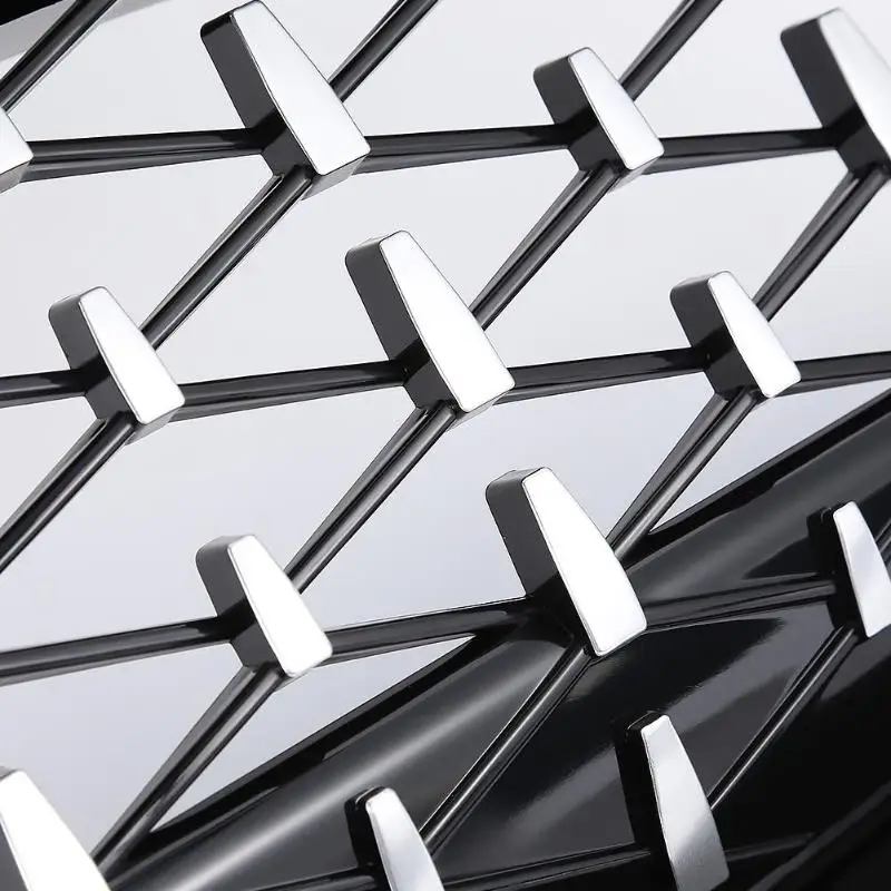 1 пара передняя решетка радиатора для бампера гриль отличные ABS решетки для BMW F10 седан F11 Touring 2011- глянцевый черный kidney Hood