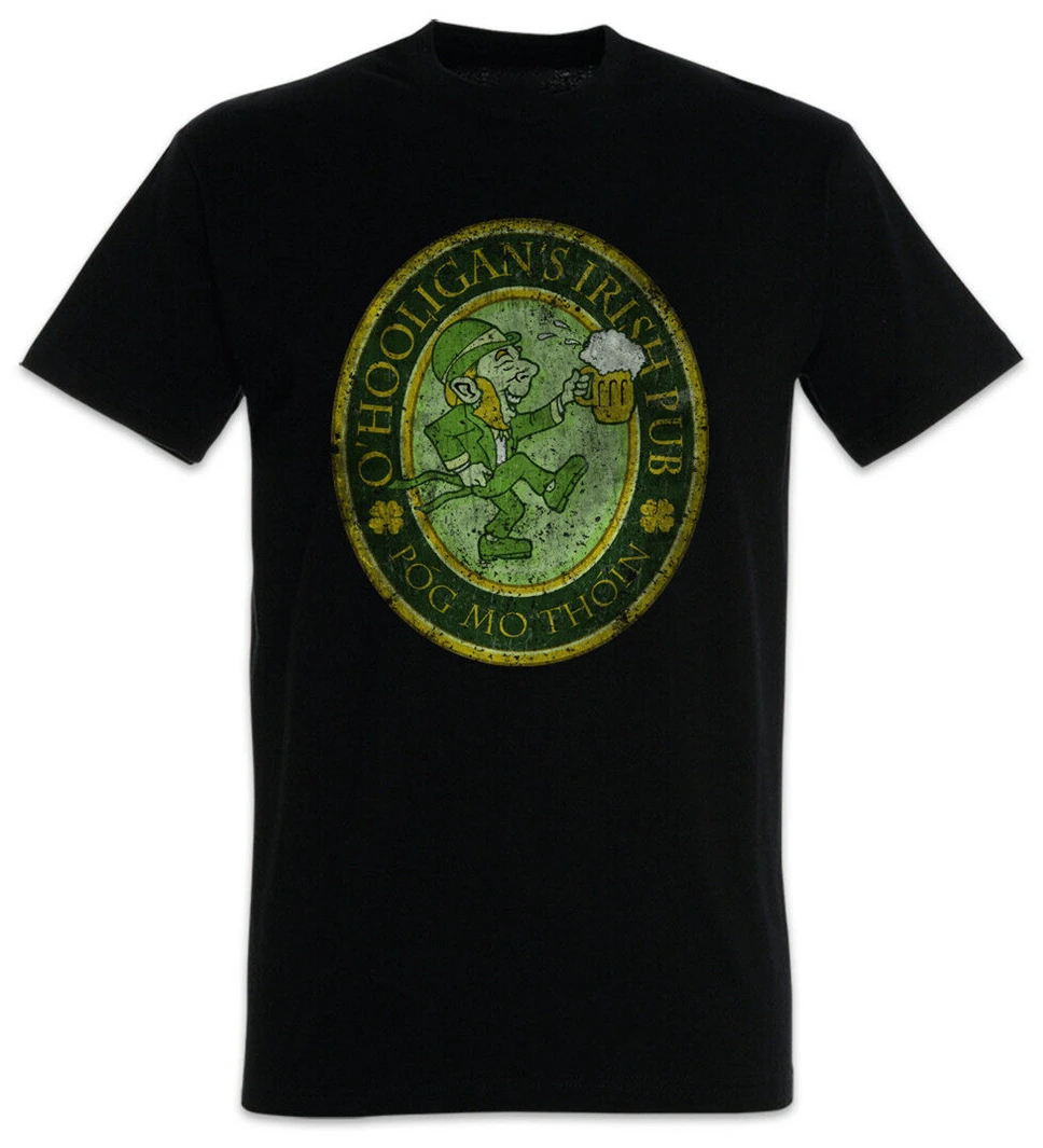 Футболка O'Hooligans Irish Pub Винтаж-Ирландия Irland S M L XL XXL XXXL веселое Harajuku футболка |