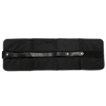 

48 Holes Canvas Wrap Roll Pen Case Pencil Bag Holder Makeup Brush Storage Pouch