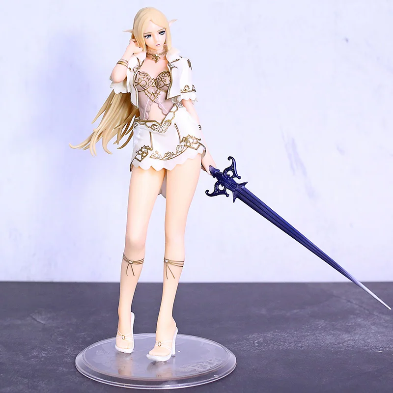 Lineage 2 Elf 1/7 Масштаб ПВХ фигурка Коллекционная модель игрушки