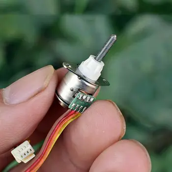 

Micro Nidec 10mm Stepping motor DC 5V Mini 2-Phase 4-Wire Stepper Motor Telescopic Linear Screw Shaft