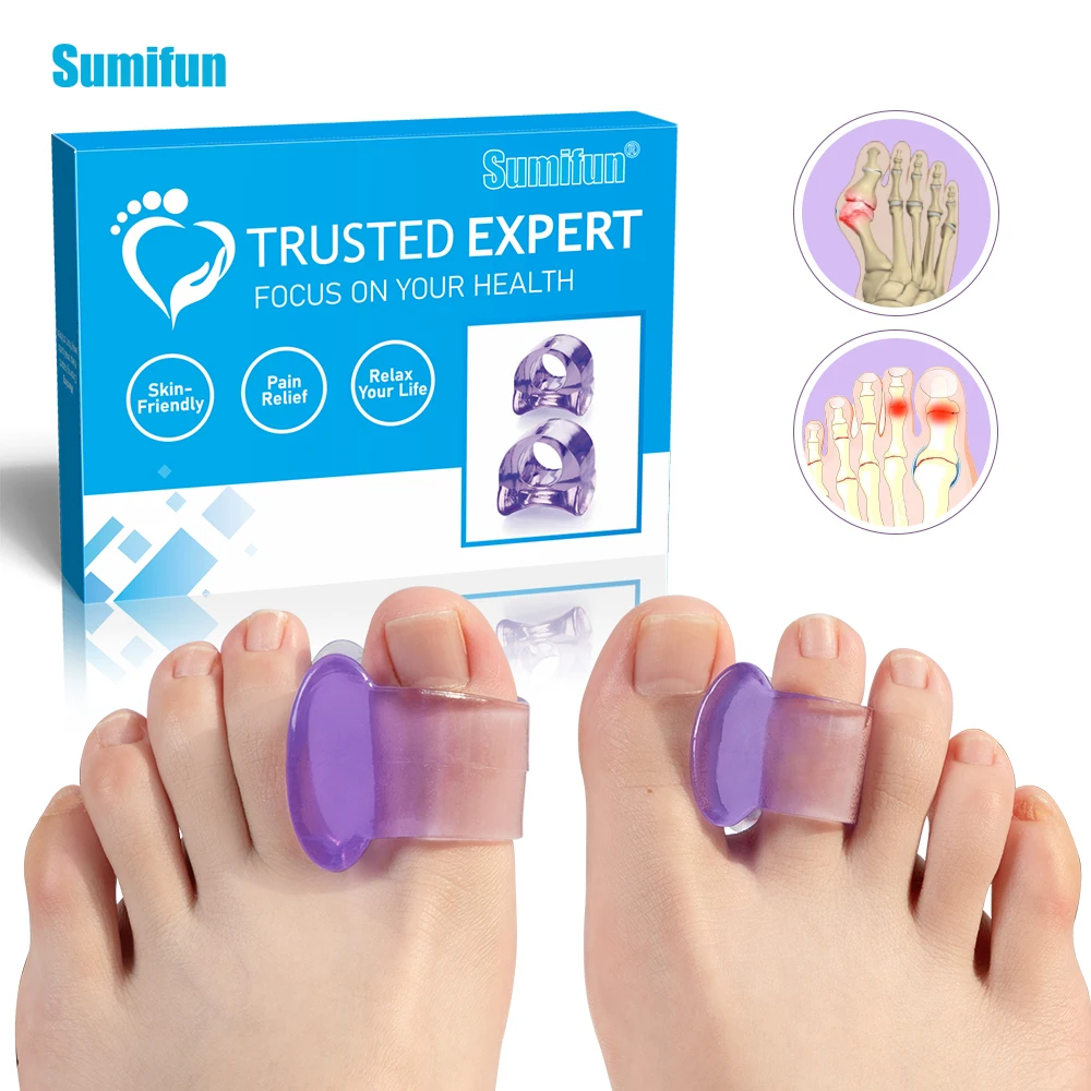 8PCS Silicone Toes Separator Toes Valgus Spacer Thumb Corrector Feet Care Tool Thumb Valgus Release Pad Toe Separator Breathable 8pcs silicone toes separator toes valgus spacer thumb corrector feet care tool thumb valgus release pad toe separator breathable