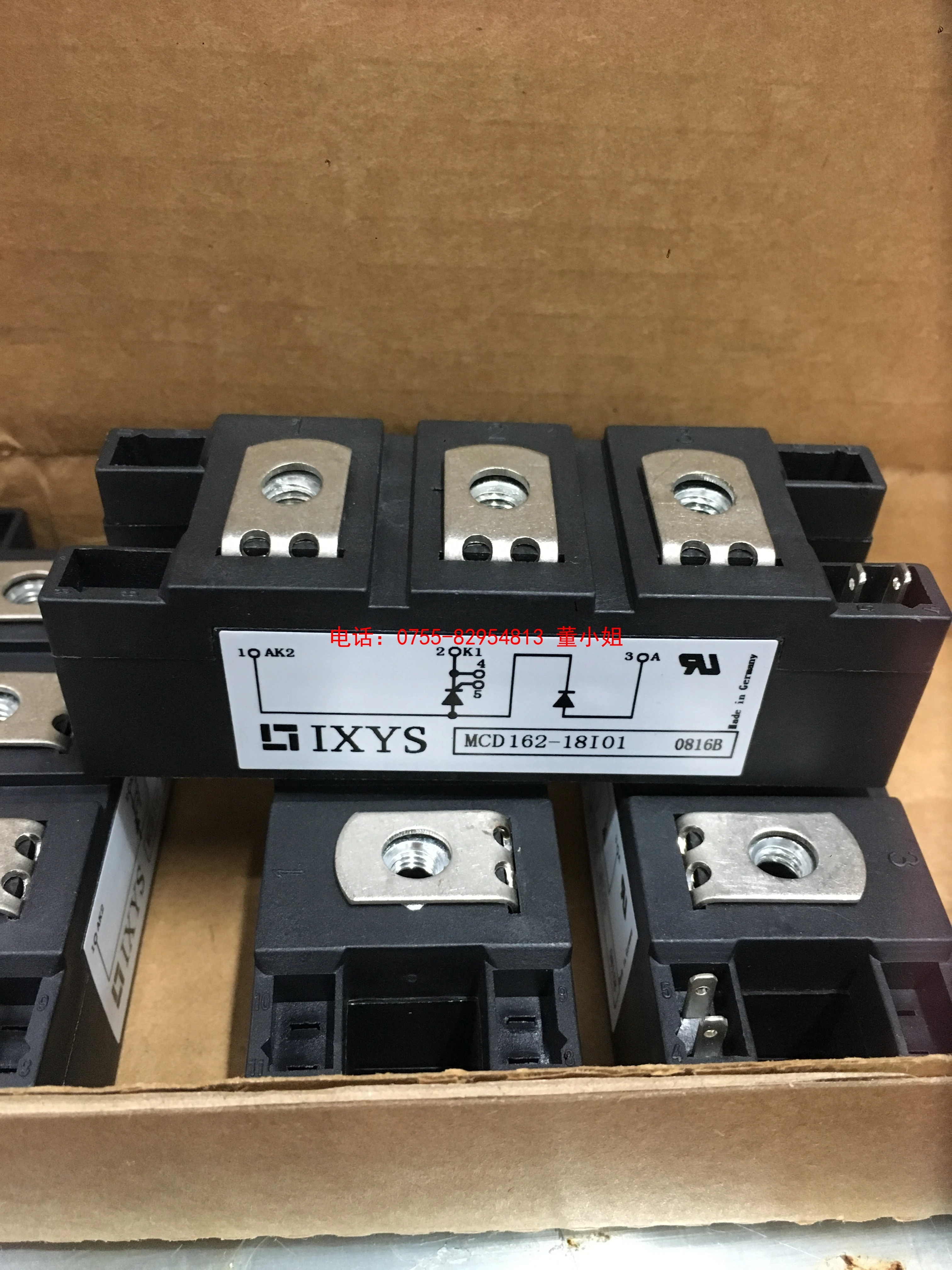 1PCS NEW IXYS MCD162-08IO1 MODULE MCD162/08IO1 MCD162-08I01 1PCS NEW IXYS MCD162-08IO1 MODULE MCD162/08IO1 MCD162-08I01