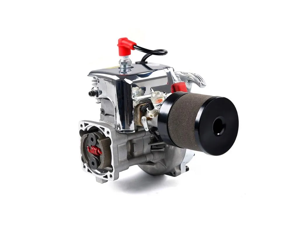 Chrome-plated 32CC four-point fixed BAJA series dedicated easy-start engine for 1: 5 HPI KM ROVAN BAJA LT 5B 5T 5SC LOSI 5IVE-T