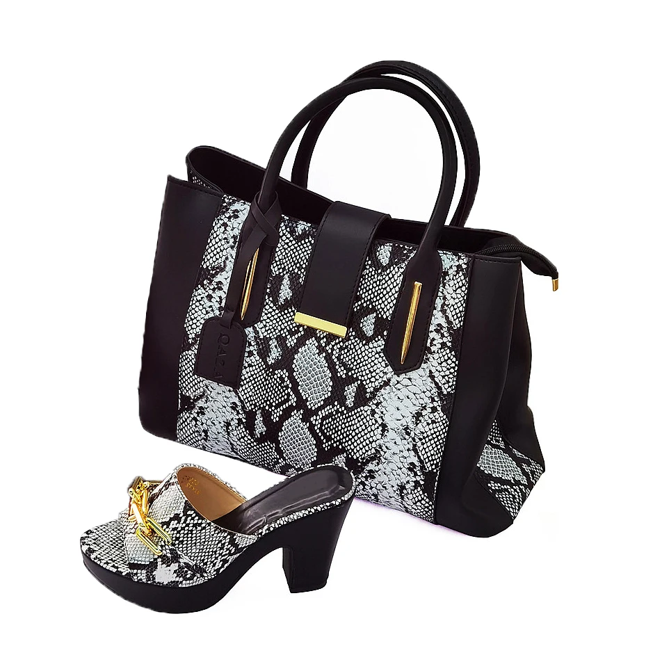 Italian Shoe and Bag Set for Party In Women Matching Decorated with Rhinestone Designer Shoes Luxury 2022 | Обувь